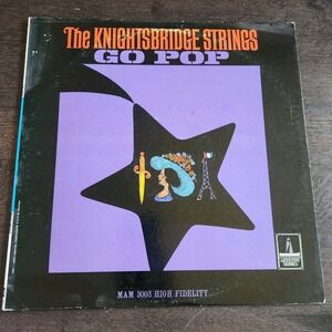 The Knightsbridge Strings Go Pop LP Vinyl Record MAM 3003 Monument‎ Artistry